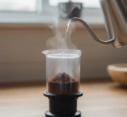 AeroPress ters yöntem (inverted) kahve demleme tekniği uygulaması
